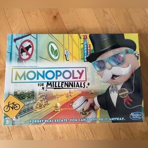 Monopoly for Millennials Board Game